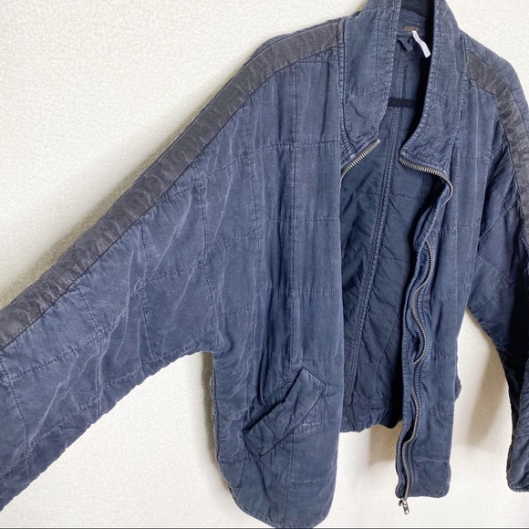 {Free People} Dolman Quilted Jacket - Picture 4 of 7
